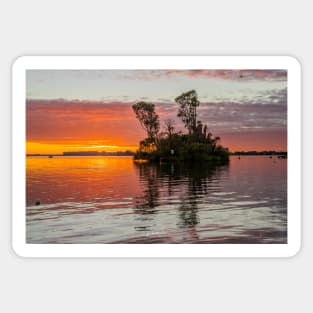 Lake Mulwala, Yarrawonga Mulwala, Victoria, Australia Sticker